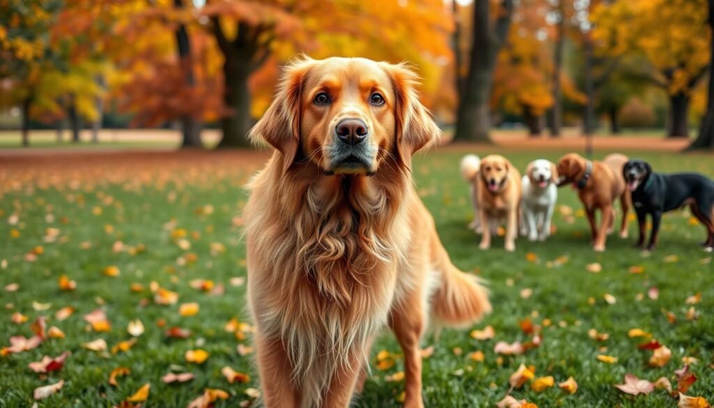 adult golden retriever