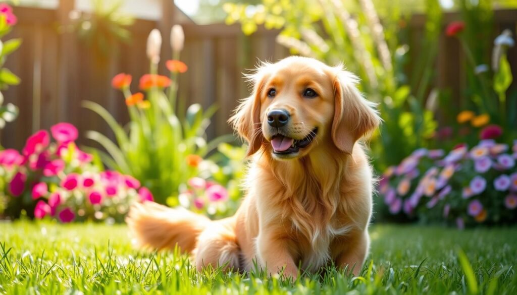 red golden retriever