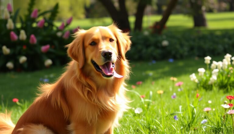 red golden retriever adoption