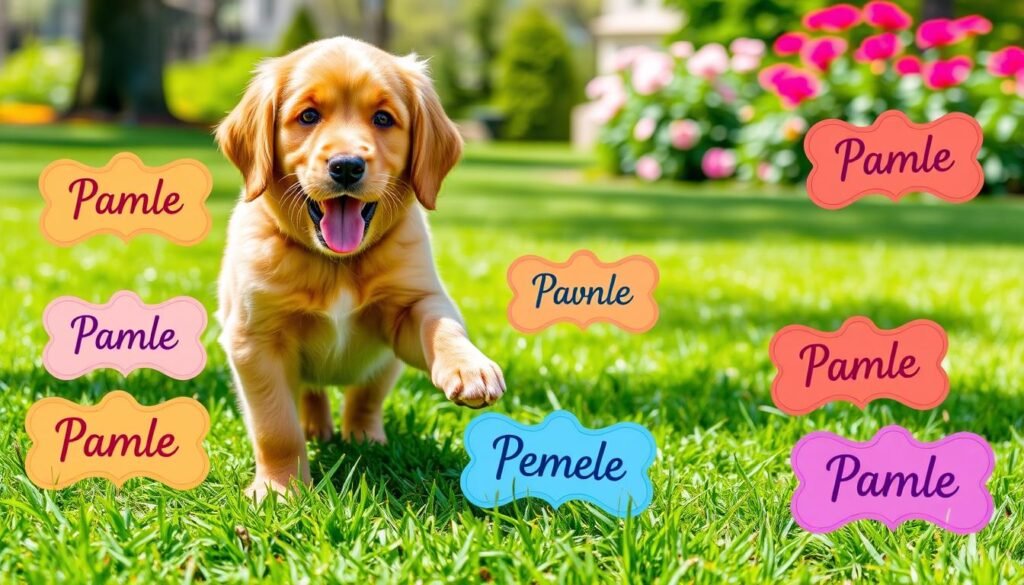 red golden retriever puppy names