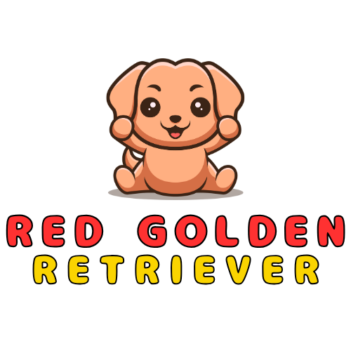 red golden retriever logo